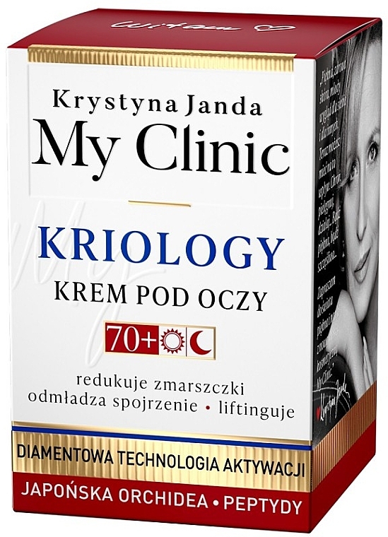 Крем для зони навколо очей 70+ - Janda My Clinic Kriology Eye Cream 70+ — фото N1