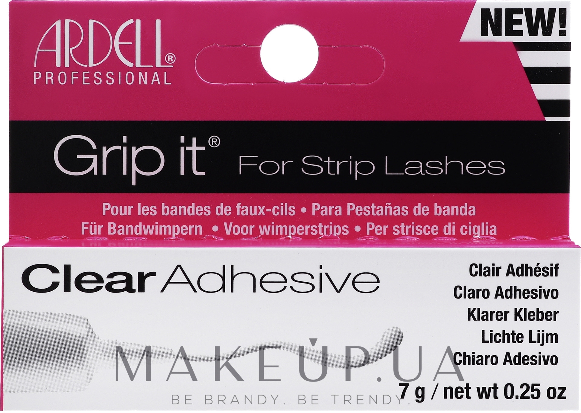 Клей для классических накладных ресниц - Ardell Grip it For Strip Lashes — фото Clear