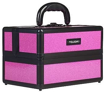 Кейс для макияжа, розовый - Inglot Makeup Case Shiny Pink Small KC-MSM01 — фото N1