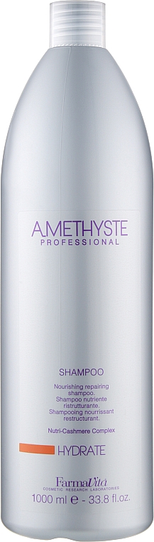 Шампунь для сухого і пошкодженого волосся - Farmavita Amethyste Hydrate Shampoo — фото N3