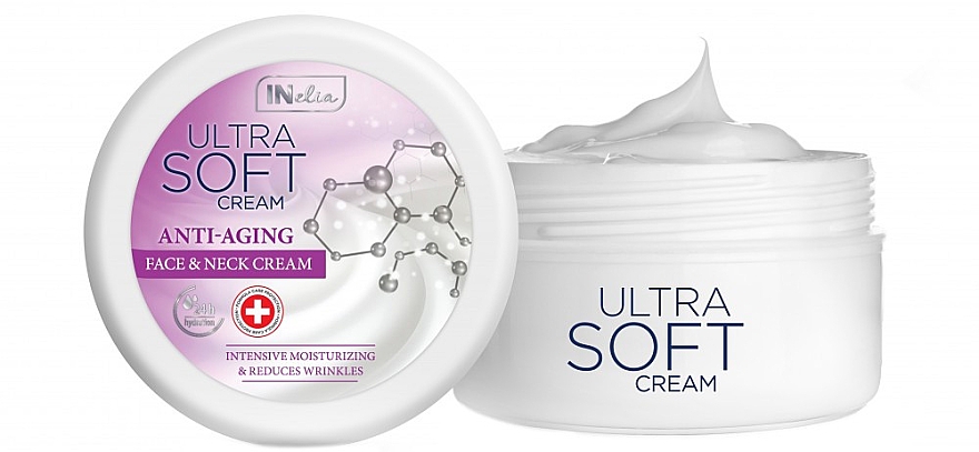 Омолоджувальний крем для обличчя та шиї  - Revers Inelia Anti-Aging Face & Neck Cream — фото N1