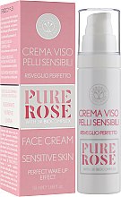 Духи, Парфюмерия, косметика Крем для чувствительной кожи лица - Erbario Toscano Pure Rose Face Cream Sensitive Skin