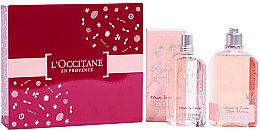 Парфумерія, косметика L'Occitane Cherry Blossom - Набір (edt/75ml + shg/250ml)