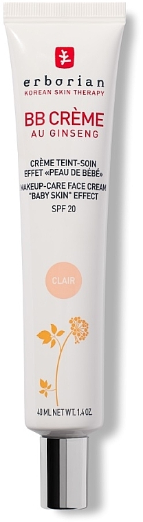ВВ dore-крем крем с эффектом "Кожа как у ребенка" - Erborian BB Cream Baby Skin Effect SPF 20
