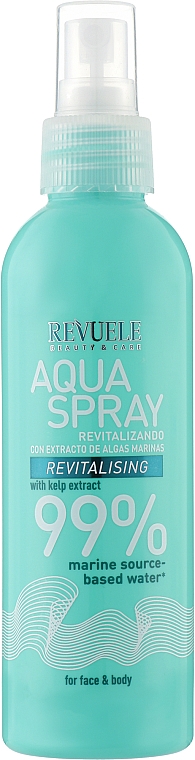 Спрей для обличчя й тіла відновлювальний - Revuele Face&Body Revitalizing Aqua Spray — фото N1