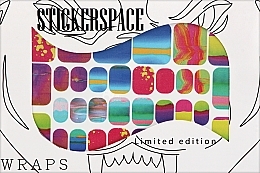 Духи, Парфюмерия, косметика Дизайнерские наклейки для ногтей "Juice Pedi" - StickersSpace