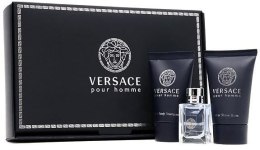 Парфумерія, косметика Розпродаж Versace Versace pour Homme - Набір (edt/5ml + a/sh/bal/25ml + hair/body/shampoo/25ml)*