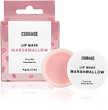 Духи, Парфюмерия, косметика Маска-бальзам для губ "Marshmallow" - Courage Lip Mask