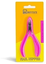 Кусачки для кутикули, рожеві - IDC Institute Neon Nail Nipper — фото N1