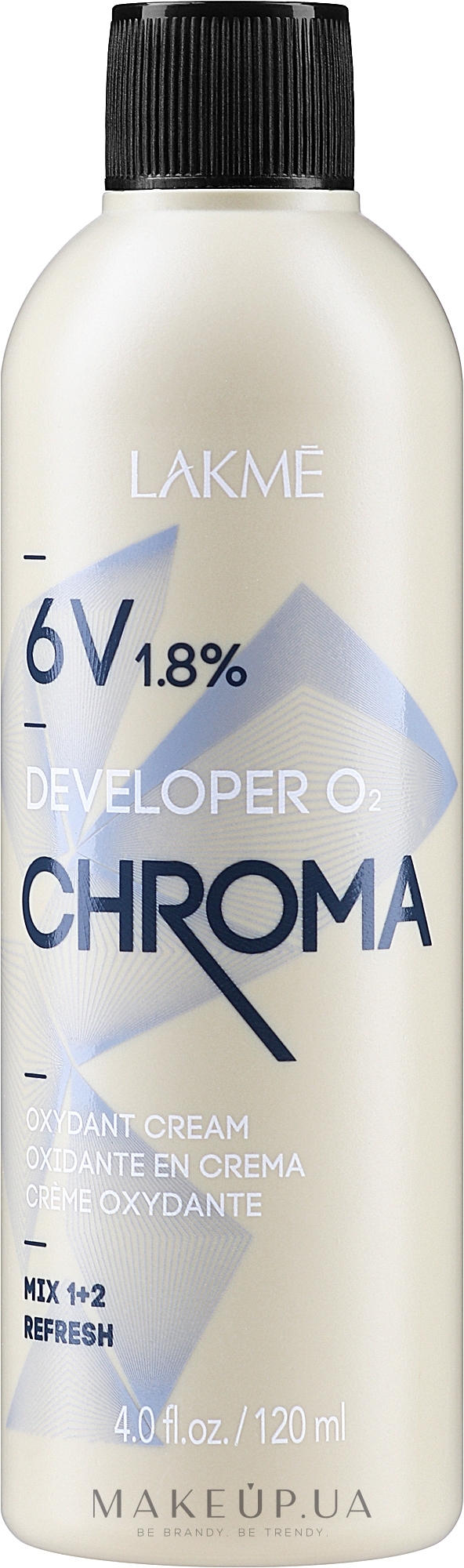 Крем-окислювач - Lakme Chroma Developer 02 6V (1,8%) — фото 120ml