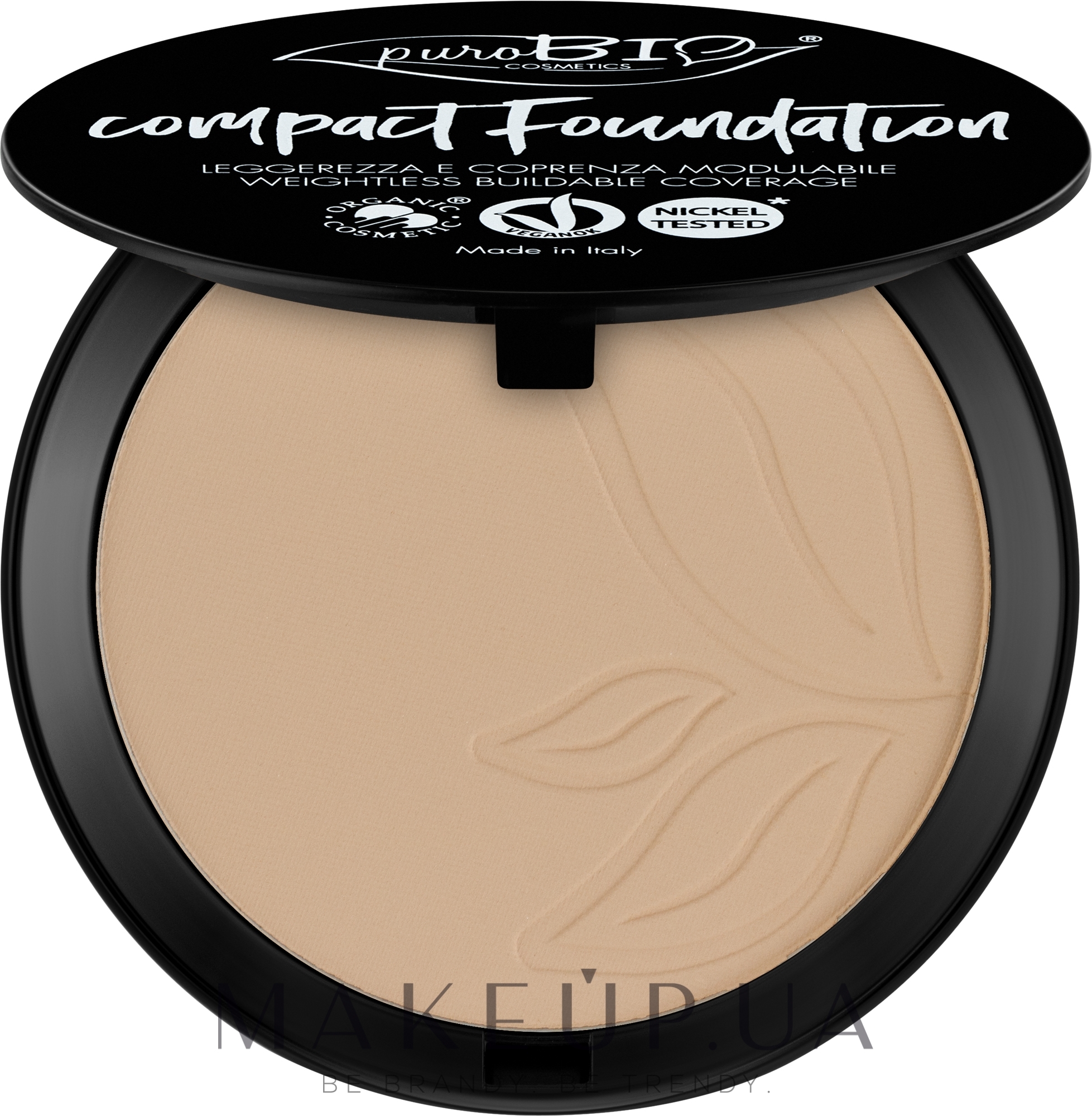Компактная пудра - PuroBio Cosmetics Compact Foundation Pack — фото 02