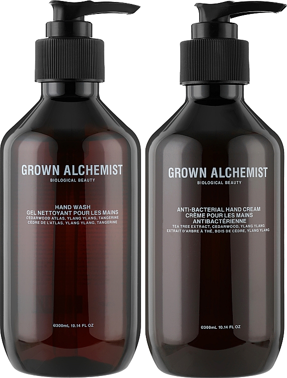Набор - Grown Alchemist Purify & Protect Twinset (soap/300ml + h/cr300ml) — фото N1