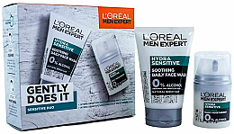 Духи, Парфюмерия, косметика Набор - L'Oreal Paris Men Expert Gently Does It (f/wash/100ml + f/cr/50ml)