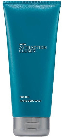  Avon Attraction Closer Hair&Body Wash - Шампунь-гель для душа — фото N1