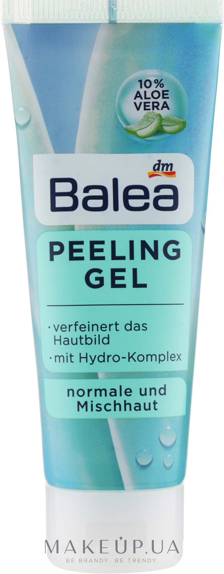 Гель-пілінг для обличчя, з алое вера - Balea Peeling Gel — фото 75ml
