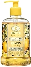 Рідке мило "Лимон" - Saponificio Artigianale Fiorentino Lemon Liquid Soap — фото N1
