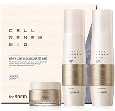 Духи, Парфюмерия, косметика Набор уходовый антивозрастной - The Saem Cell Renew Bio Skin Care Special 2 Set (emulsion/150ml + cr/30ml + toner/150ml)