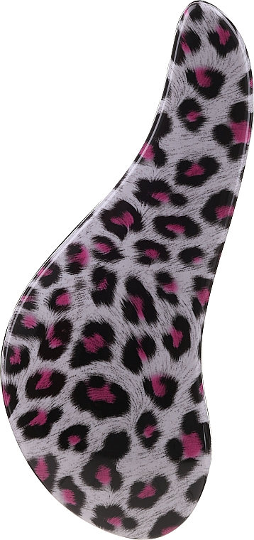 Щетка для волос, розовый леопард - Detangler Hair Brush Pink Leopard — фото N2
