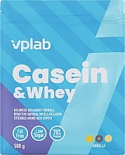 Казеиновый и сывороточный протеин "Ваниль" - VPlab Casein & Whey — фото N1