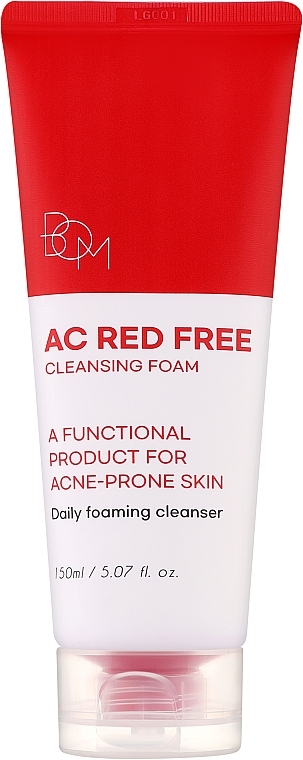 Пенка для умывания - Beauty Of Majesty AC Red Free Cleansing Foam — фото N1