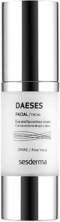 Крем для контуру очей і губ - SesDerma Laboratories Daeses Eye and Lip Contour Cream — фото N5