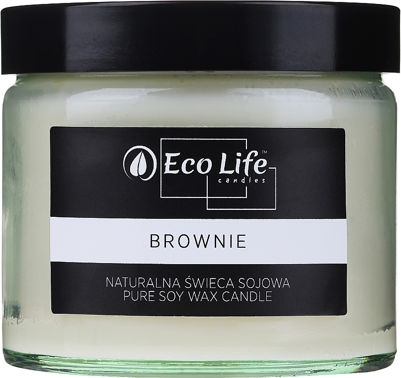 Ароматична свічка "Брауні" - Eco Life Candles — фото N1