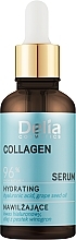 Парфумерія, косметика Зволожувальна сироватка для обличчя, шиї й зони декольте з колагеном - Delia Collagen Serum