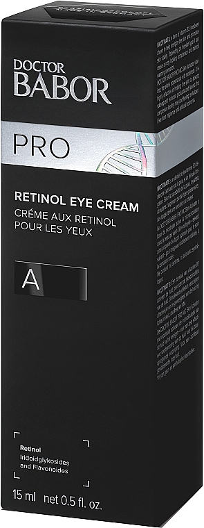 Зміцнювальний крем від зморщок для шкіри навколо очей - Babor Doctor Babor PRO Retinol Eye Cream — фото N2