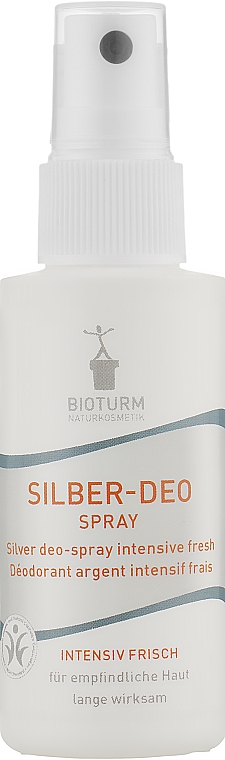 Дезодорант-спрей "Свежесть" - Bioturm Silber-Deo Intensiv Fresh Spray No.86 — фото N1