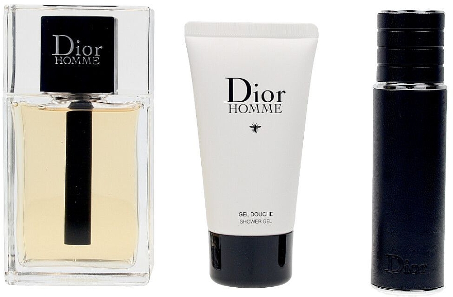 Dior Xmas New Dior Homme Jewel Box - Набір (edt/100ml + edt/10ml +sh/gel/50ml) — фото N2