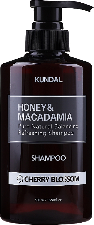 Шампунь для волос "Цветущая вишня" - Kundal Honey & Macadamia Cherry Blossom Shampoo — фото N5