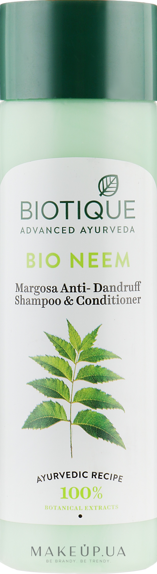 Шампунь-кондиционер от перхоти "Био Маргоза" - Biotique Bio Margosa Fresh Daily Dandruff Experties Shampoo & Conditioner — фото 190ml