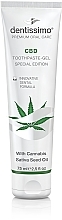 Зубна паста-гель з олією насіння конопель - Dentissimo CBD Toothpaste-Gel Special Edition with Cannabis Sativa Seed Oil — фото N2