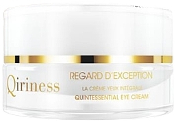 Парфумерія, косметика Крем для шкіри навколо очей - Qiriness Regard d'Exception Quintessential Eye Cream