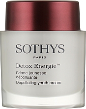 Парфумерія, косметика Омолоджувальний енергонасичувальний детокс-крем для обличчя - Sothys Detox Energie Depolluting Youth Cream