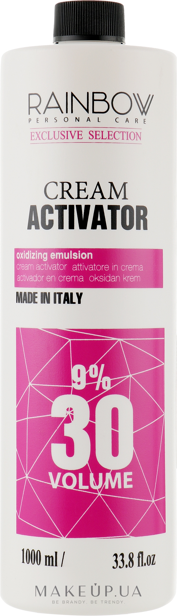 Окислитель 9% - Rainbow Professional Exclusive Cream Activator — фото 1000ml