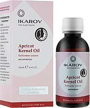 Органическое абрикосовое масло - Ikarov Apricot Kernel Oil  — фото N2