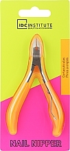 Кусачки для кутикулы, оранжевые - IDC Institute Neon Nail Nipper — фото N1