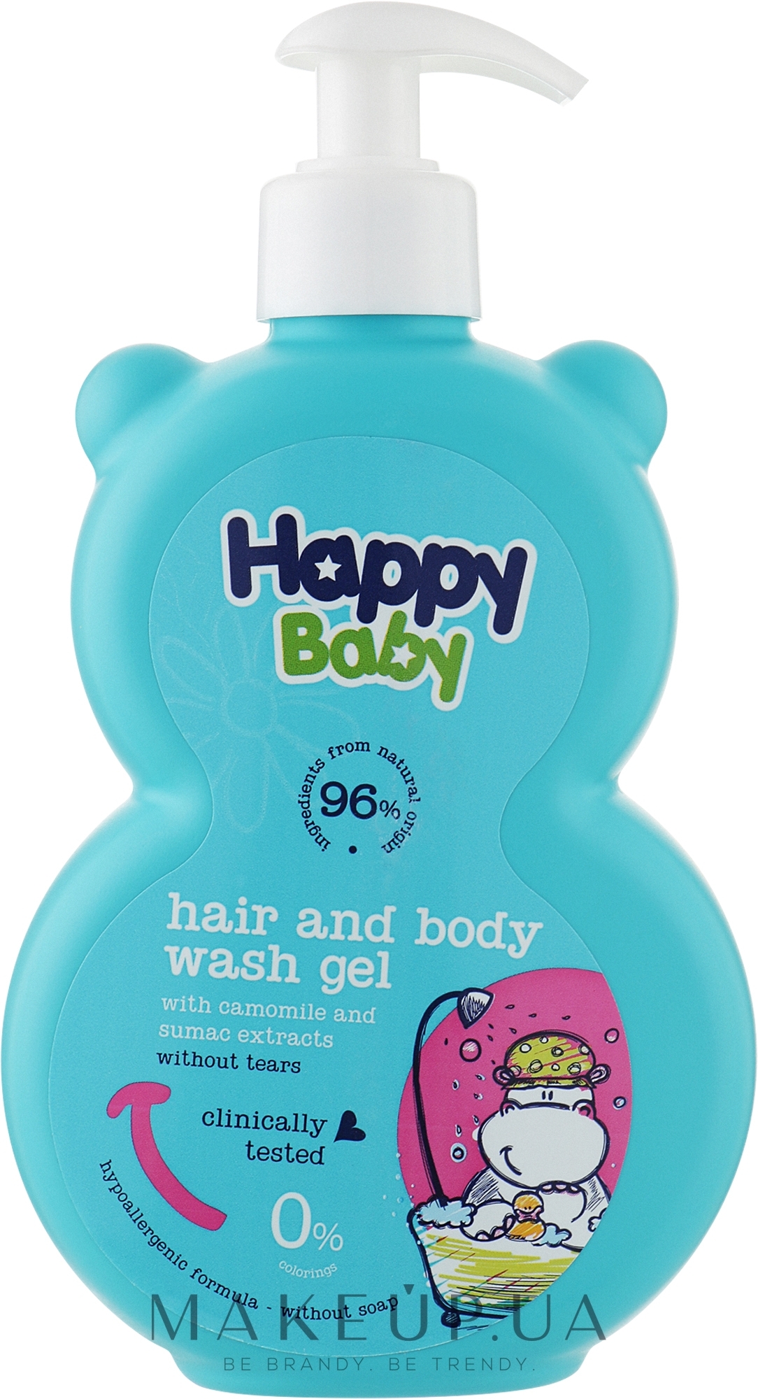 Детский гель для мытья волос и тела - Aroma Hair And Body Wash Gel — фото 400ml