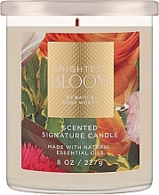 Духи, Парфюмерия, косметика Аромасвеча - Bath and Body Works Brightest Bloom Candle