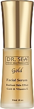 Духи, Парфюмерия, косметика Сыворотка для лица с золотом и витамином Е - Dr.Sea Gold & Vitamin E Radiant Skin Effect Serum