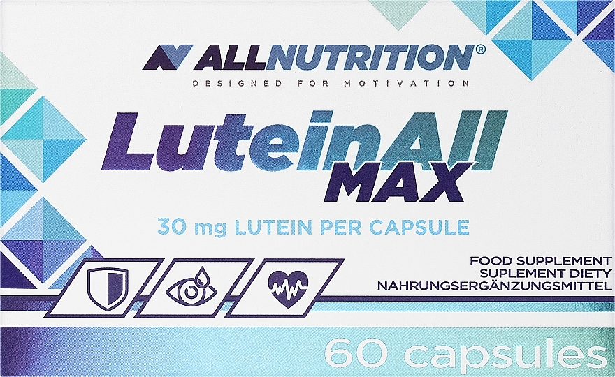 Пищева добавка "Защита органов зрения" - AllNutrition Lutein Good Vision — фото N1