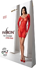 Парфумерія, косметика Еротичне боді BS101, red - Passion Bodystocking
