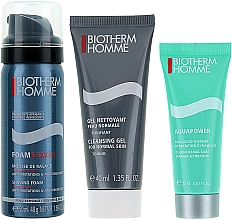 Парфумерія, косметика Набір - Biotherm Homme Take Super Power (cr/20ml + gel/40ml + foam/50ml)