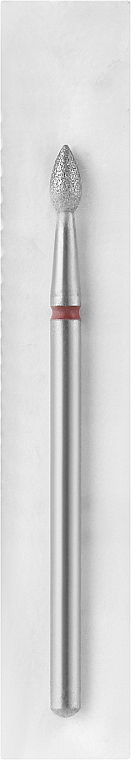 Фреза, пуля, 2,5 мм, красная - Head The Beauty Tools
