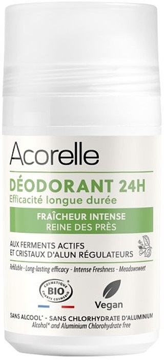 Кульковий дезодорант - Acorelle Deodorant Roll On 24H Fraicheur Intense — фото N1