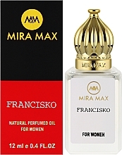 Mira Max Francisko - Парфюмированное масло для женщин — фото N2