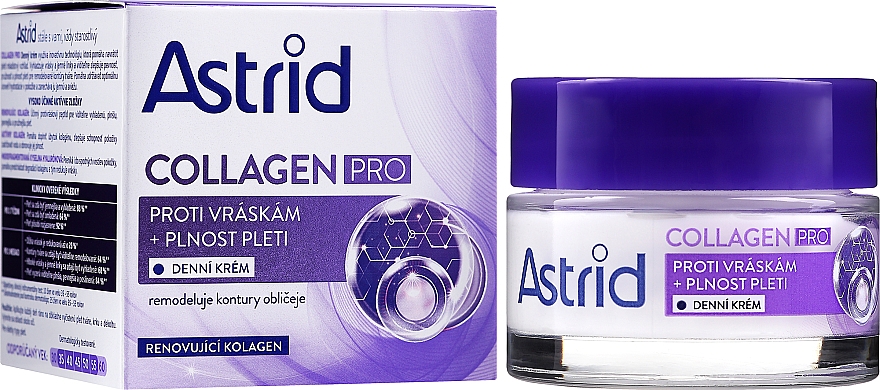 Крем для обличчя денний - Astrid Collagen Pro Day Cream — фото N2