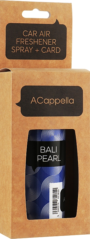 ACappella Bali Pearl - Ароматизатор для авто, подвеска и спрей