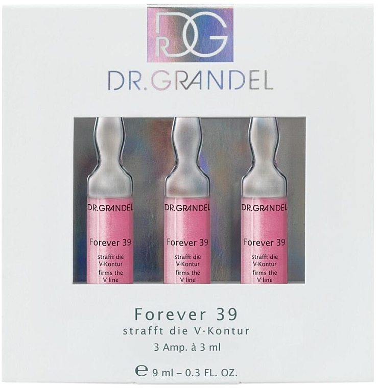Ампульный концентрат для контура лица - Dr. Grandel Forever 39 — фото N1